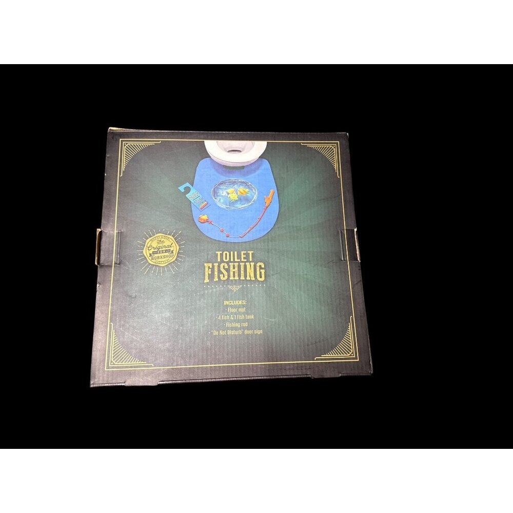 Toilet Fishing Catch of the Day" game The Original Workshop New In Box - Picture 2 of 3